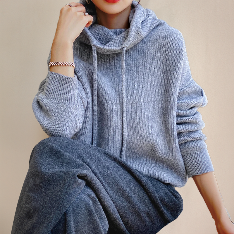 Lia - Maglione Elegante con Collo Alto