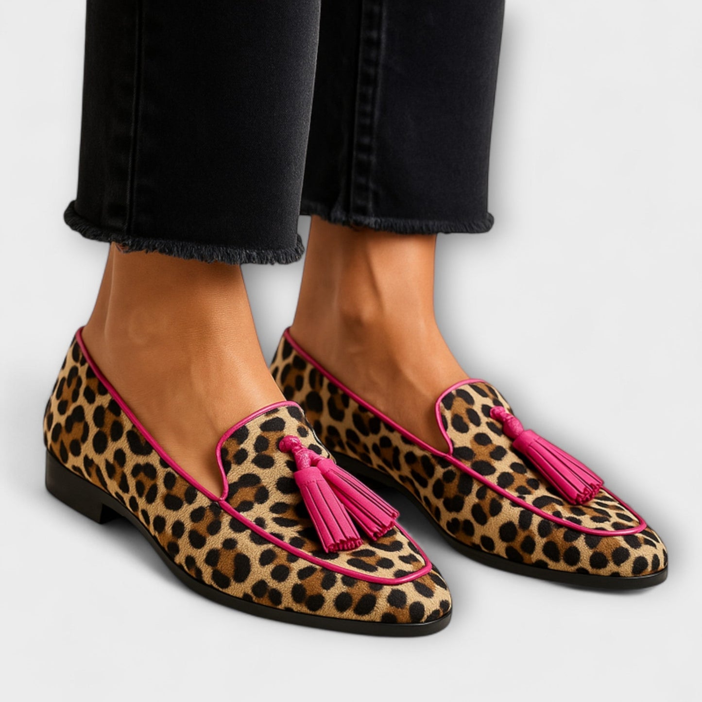 Lana - Mocassino con Frange