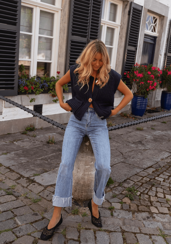 FENJA™ | IL CHIC GILET IN MAGLIA PER LAYERING