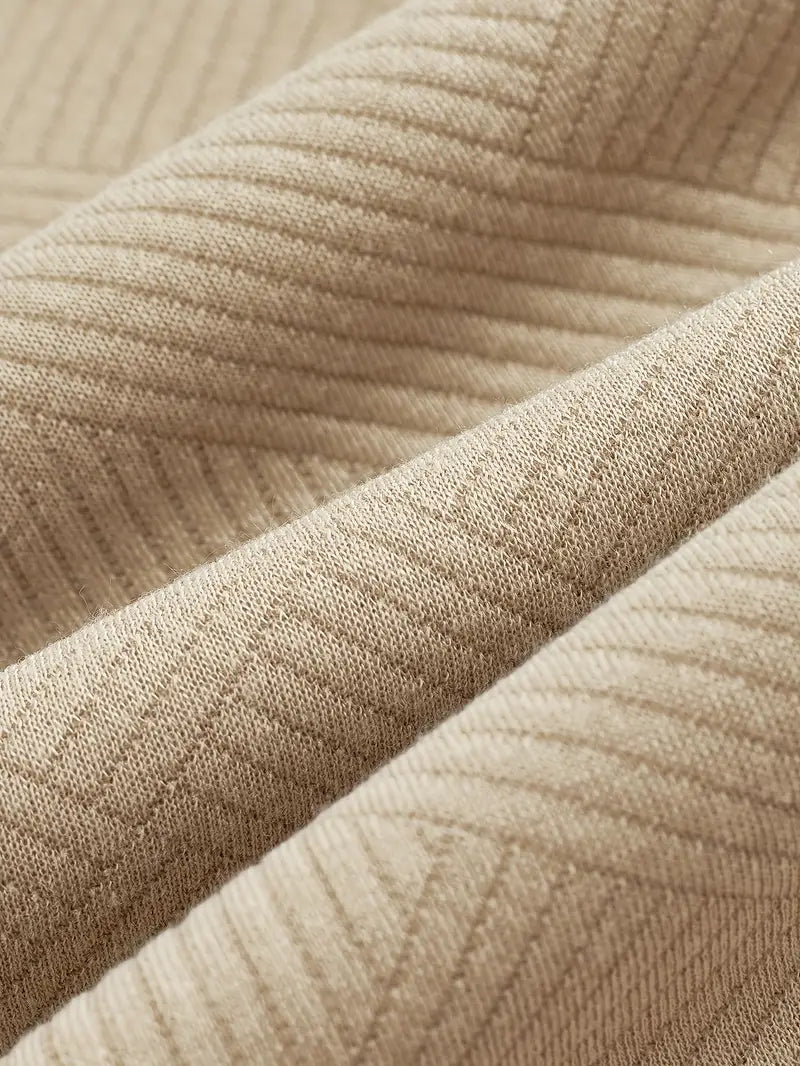 James™ - Maglione Vintage Design Geometrico con Zip