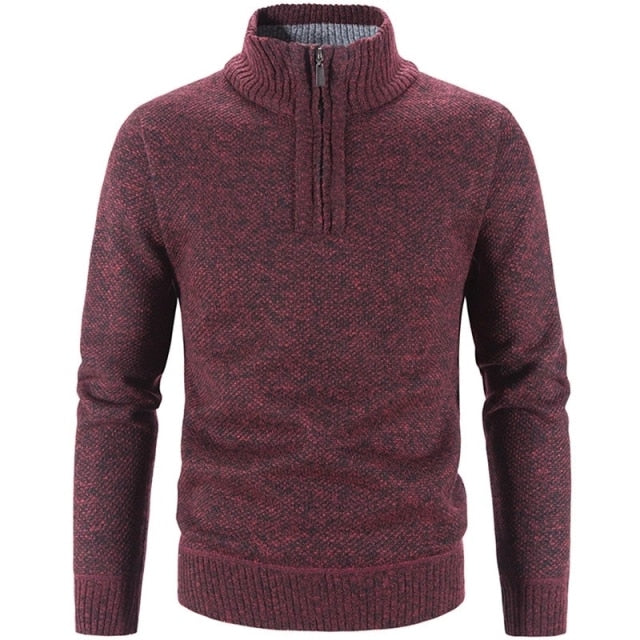 Ethan™ - Maglione Casual Mezza Zip Elegante