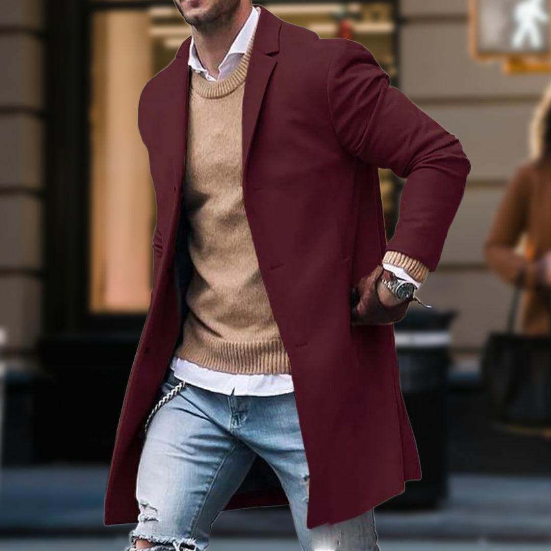 Lucas™ - Cappotto lungo moderno e stiloso