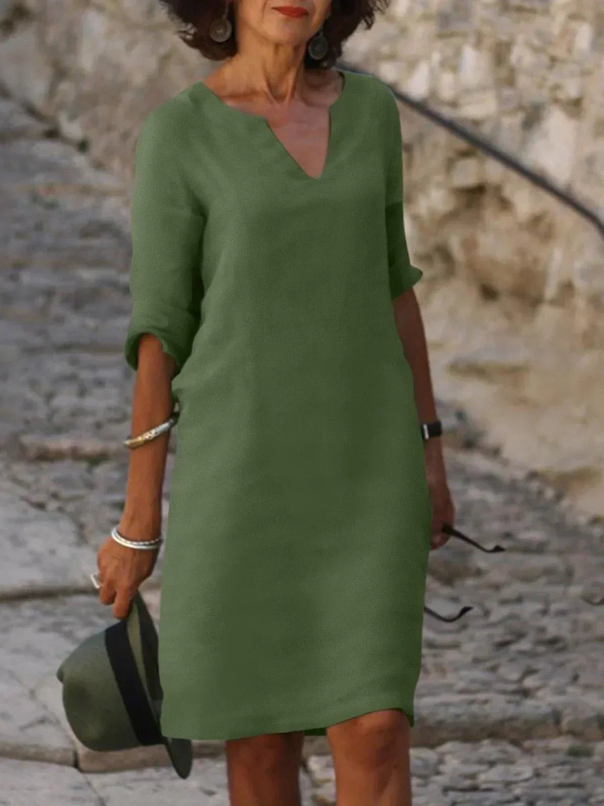 Josette™ | Abito Elegante con Scollatura a V