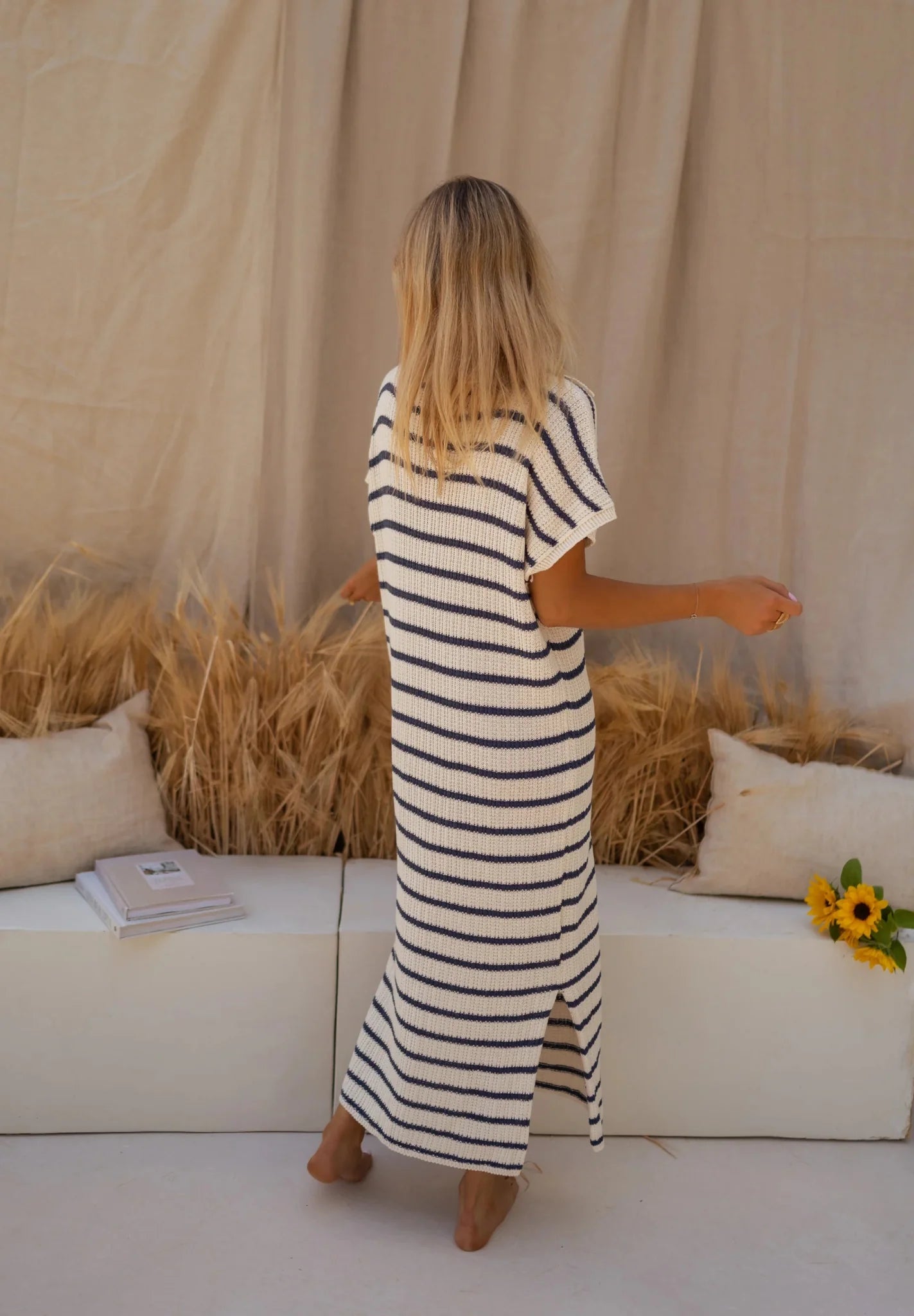 SOPHIA™ | ABITO A RIGHE IN MAGLIA