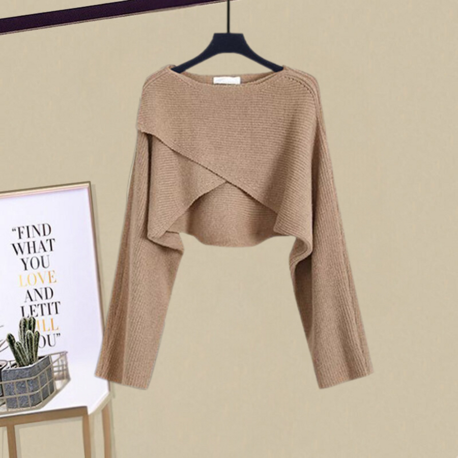 Riley™ - Set di Abito e Cardigan Elegante