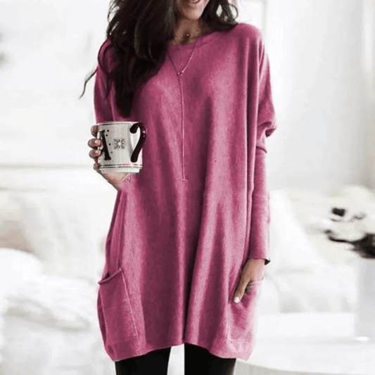 Sophia™ - Maglione Casual con Tasche