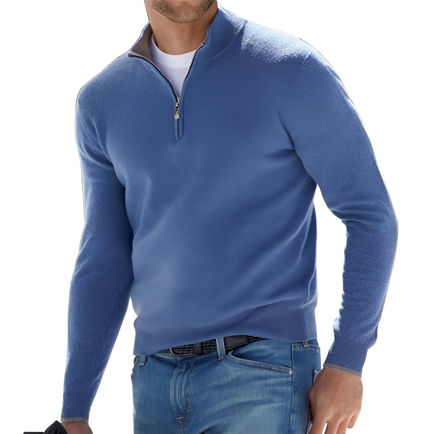 Pullover Mezzo Zip per Uomini