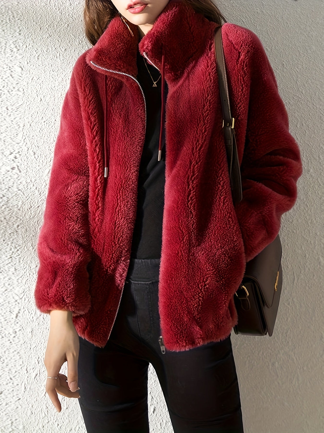 Elina - Morbida Giacca in Fleece