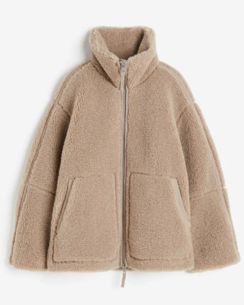 Penelope - Giacca Puffer in Morbido Teddy