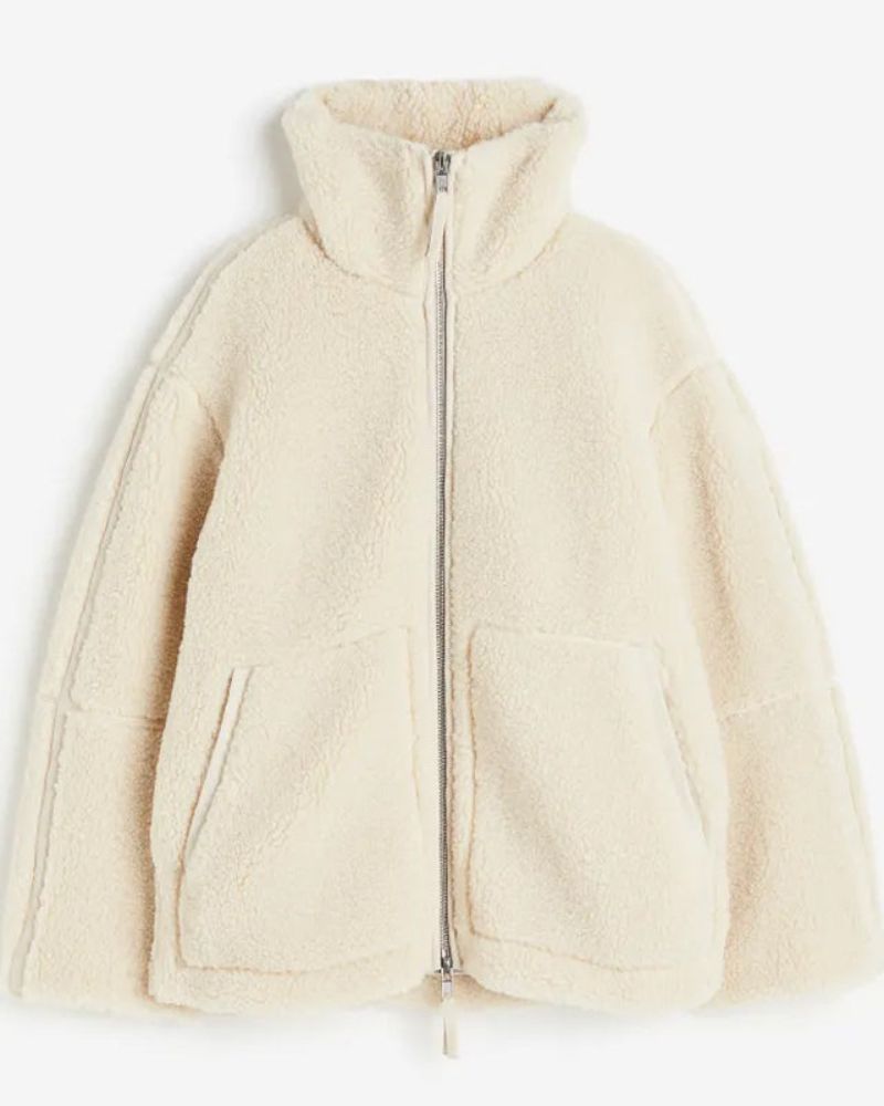 Penelope - Giacca Puffer in Morbido Teddy