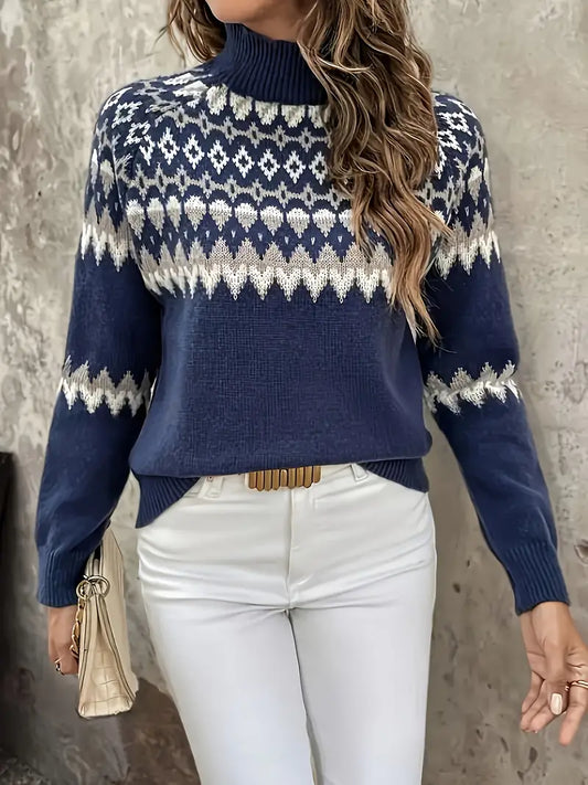 Maglione lavorato a mano