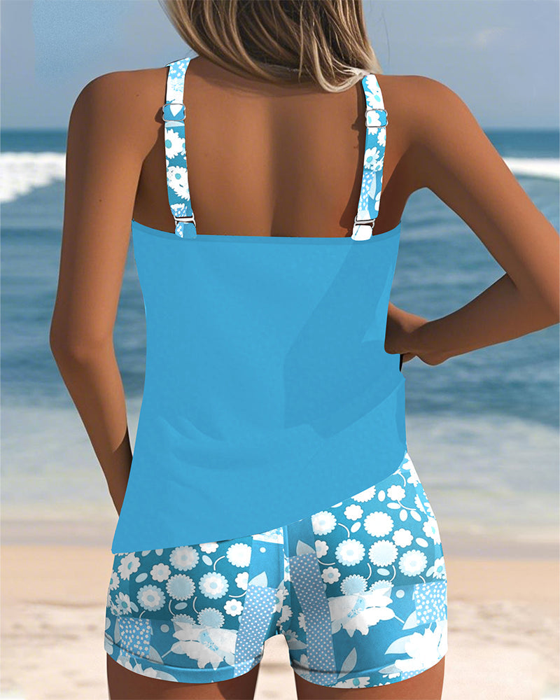 SABRINA™ | Bikini Due Pezzi Floreale a Vestibilità Comoda
