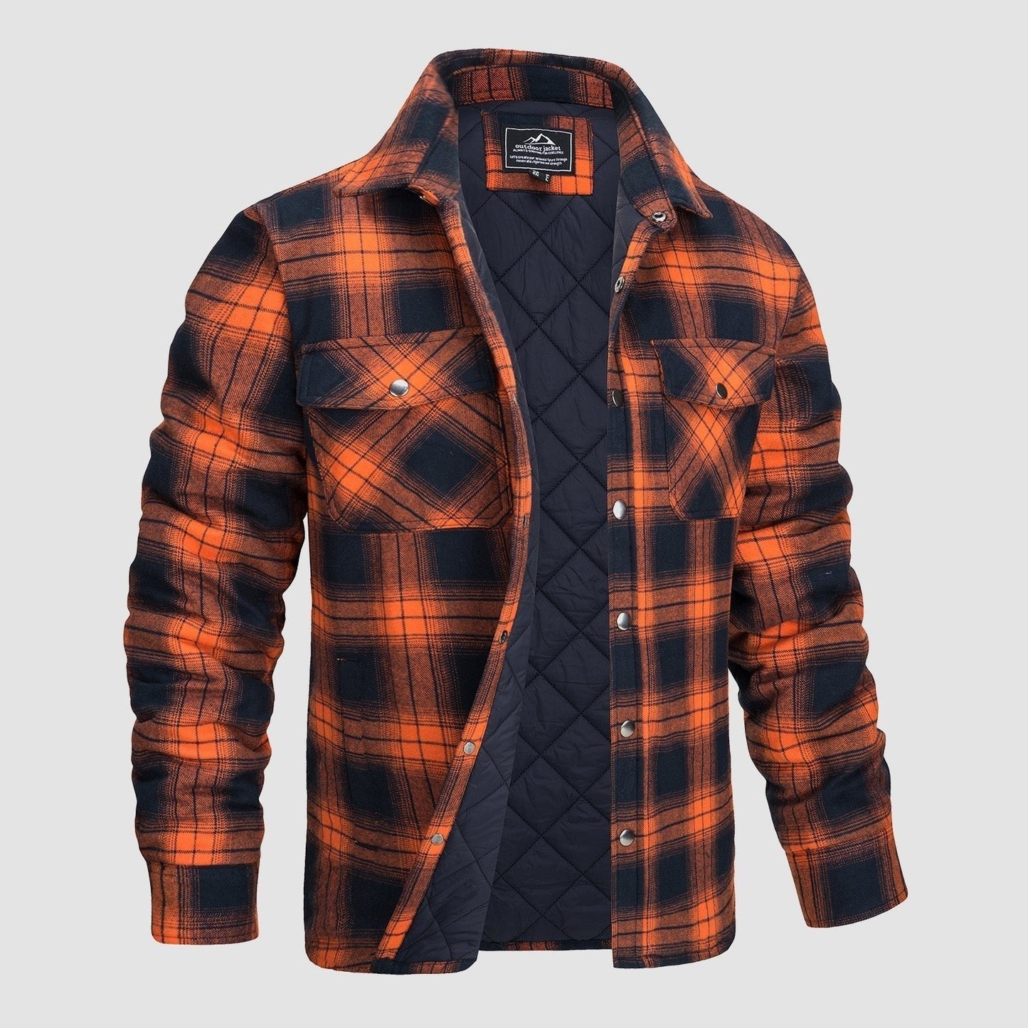 Design Versatile Giacca Bomber a Quadri