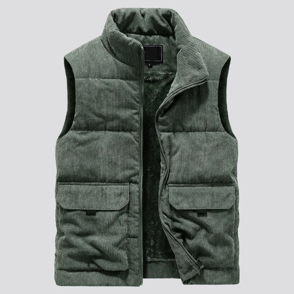 Gilet Invernale in Velluto