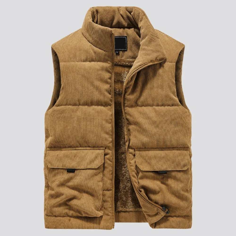 Gilet Invernale in Velluto