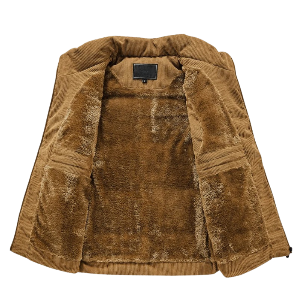 Gilet Invernale in Velluto