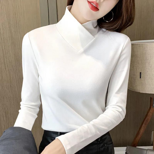 Charlotte - Elegante Maglieria con Collo Alto