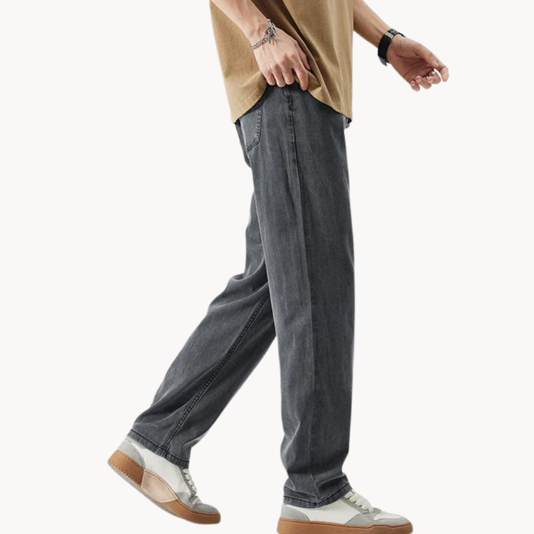 Pantaloni Estivi a Gamba Dritta