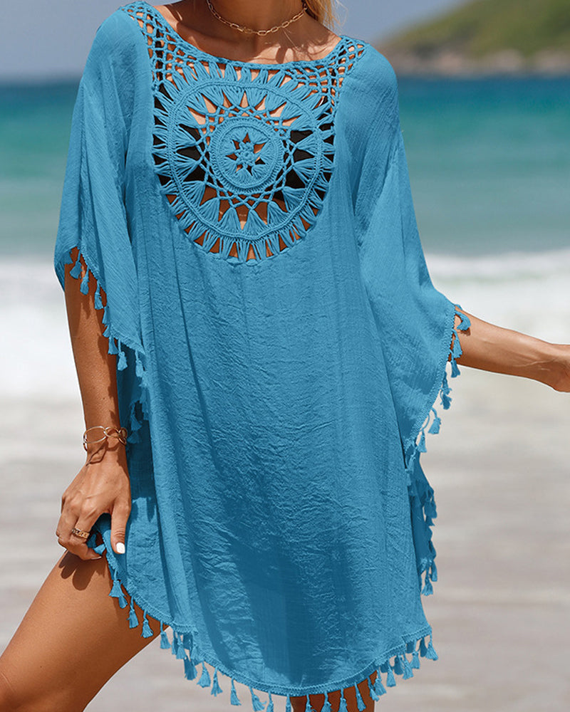 Elise™ | Coperta da Spiaggia con Frange