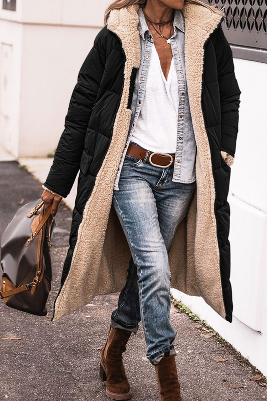 Johna – Cappotto Sherpa Lussuoso e Reversibile