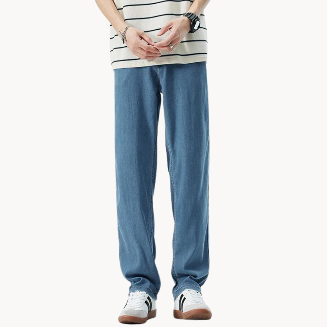 Pantaloni Estivi a Gamba Dritta