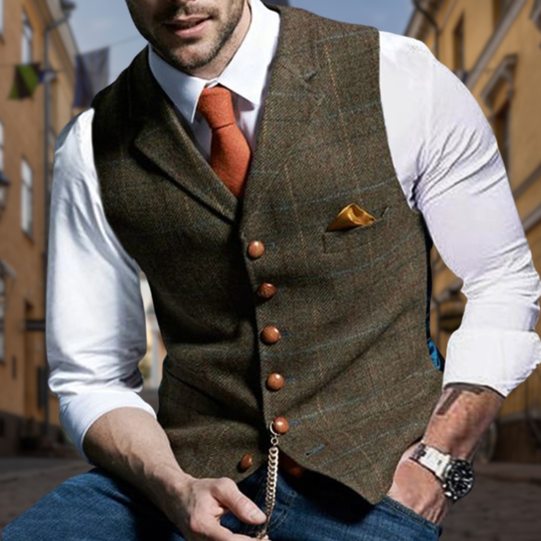 Mason™ - Elegante Gilet con Collo a V