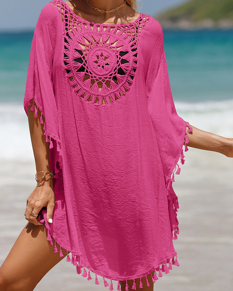Elise™ | Coperta da Spiaggia con Frange