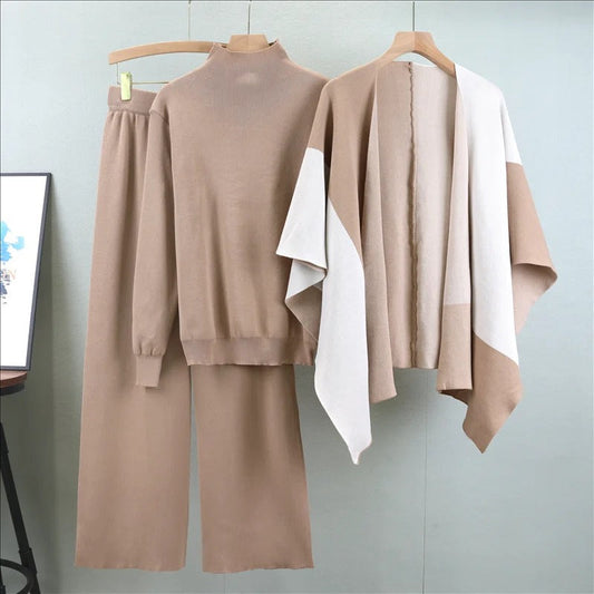 Alyssa™ - Elegante Completo Tricot a Tre Pezzi