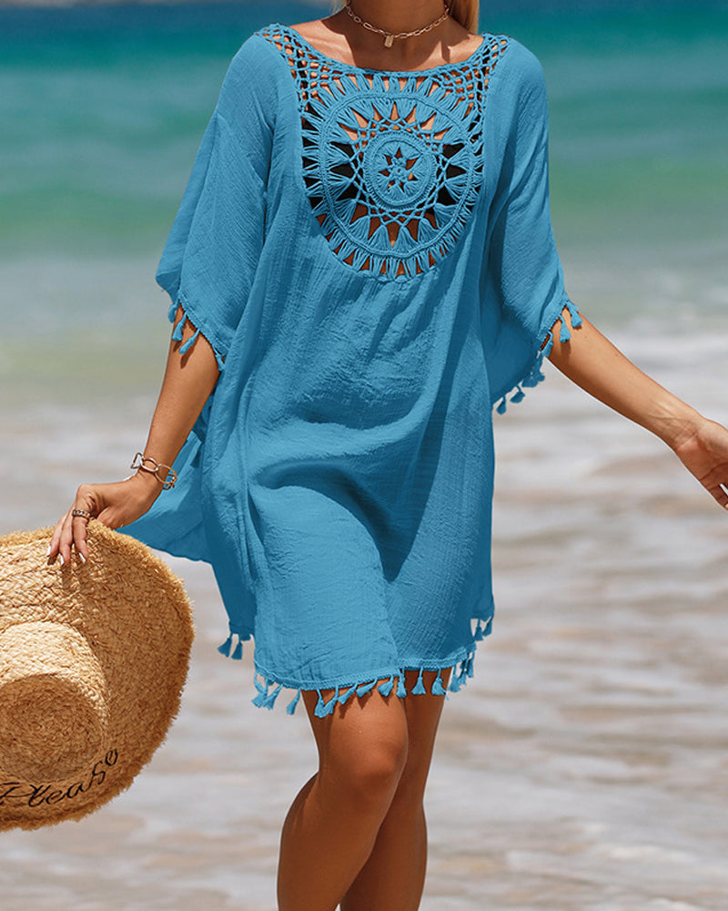 Elise™ | Coperta da Spiaggia con Frange