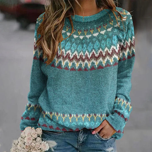 Maglione Nordico Accogliente Ispirato all'Islanda