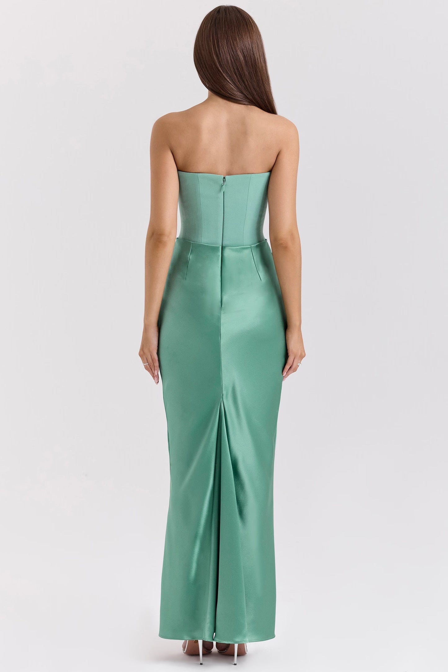 Madison™ | Abito in Satin con Silhouette a Forma di Clessidra