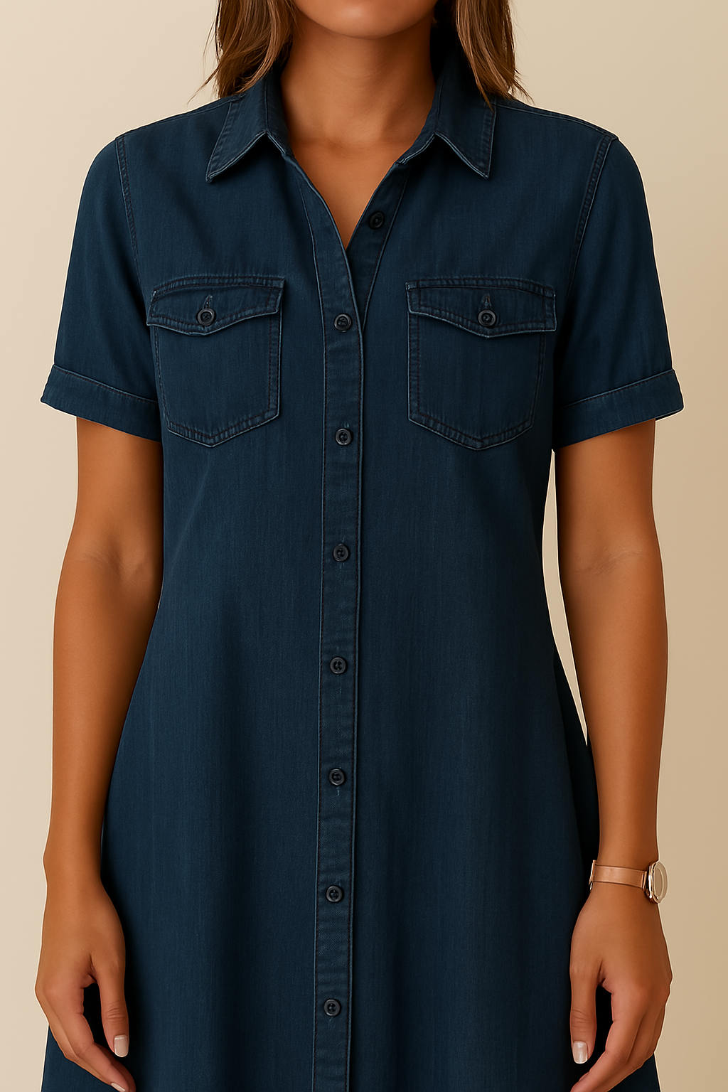 Claire™ | Abito in Denim