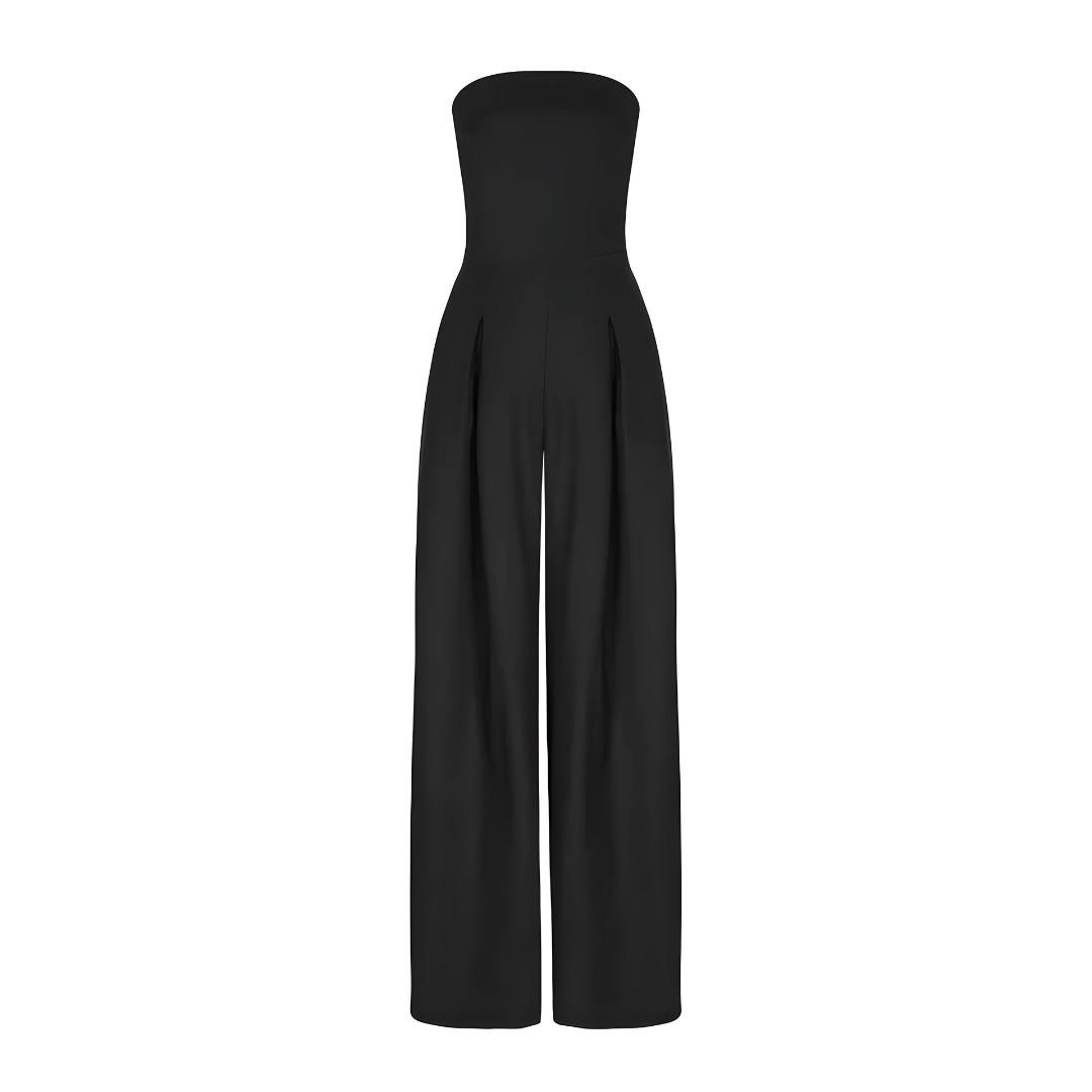 Alessia™ | Elegante Tuta a Gamba Larga Senza Spalline