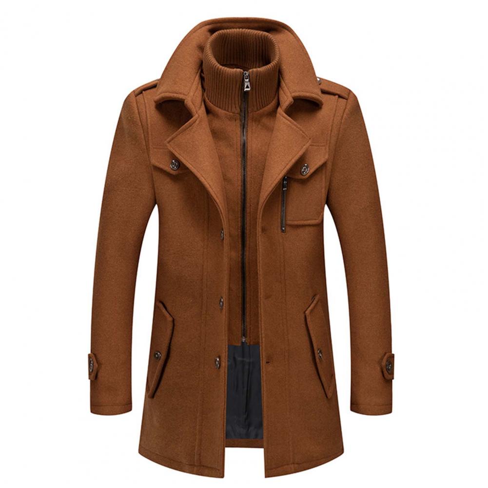 Cappotto invernale a due pezzi per uomini