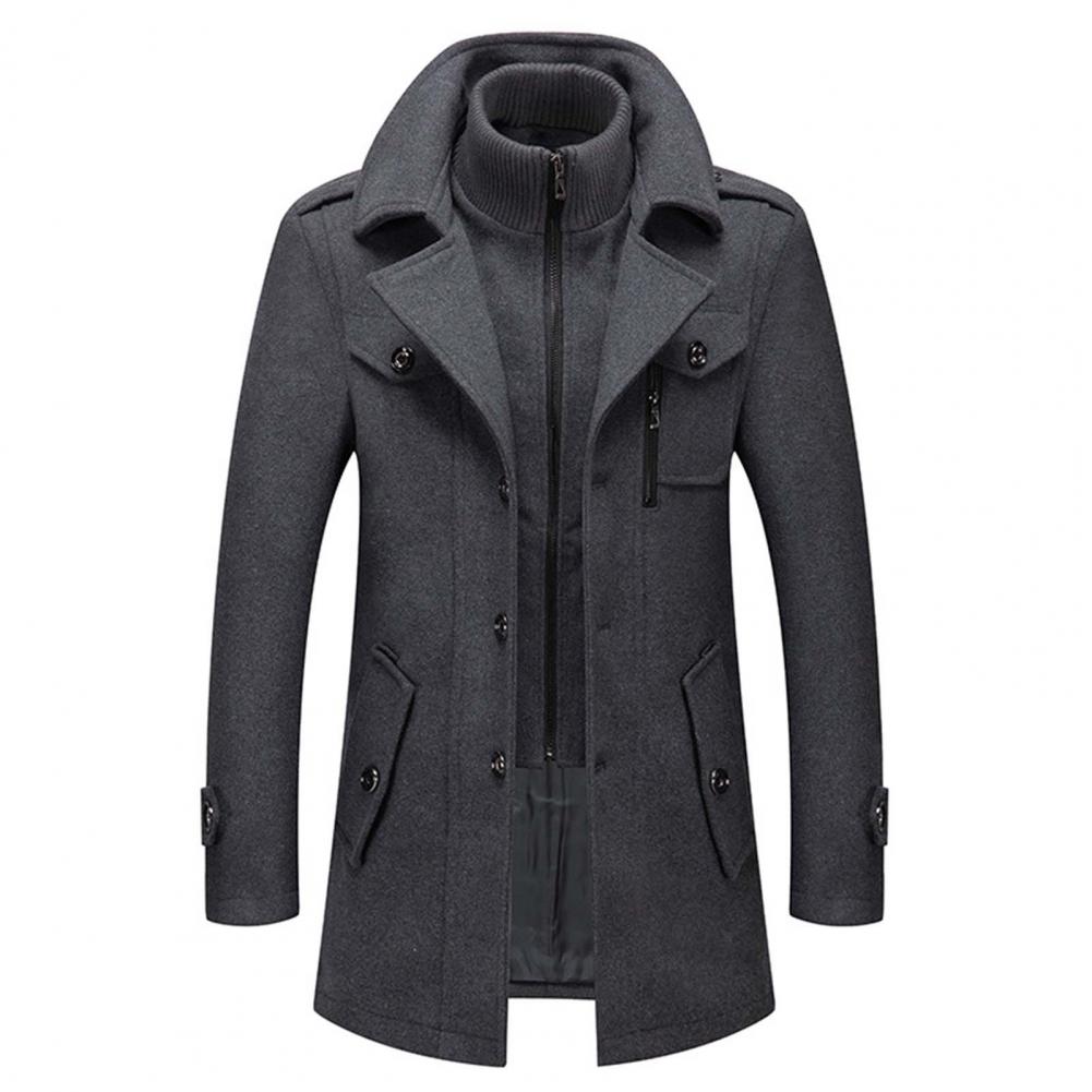 Cappotto invernale a due pezzi per uomini