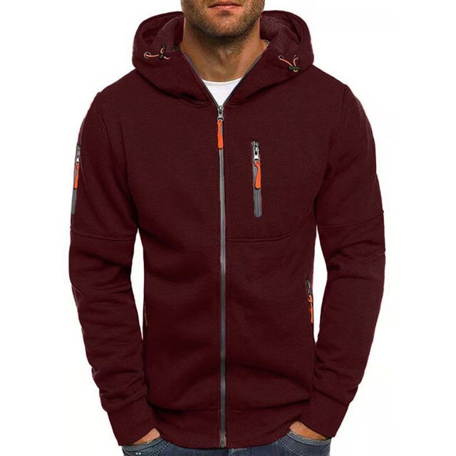 Giacca Hoodie Sportiva da Uomo