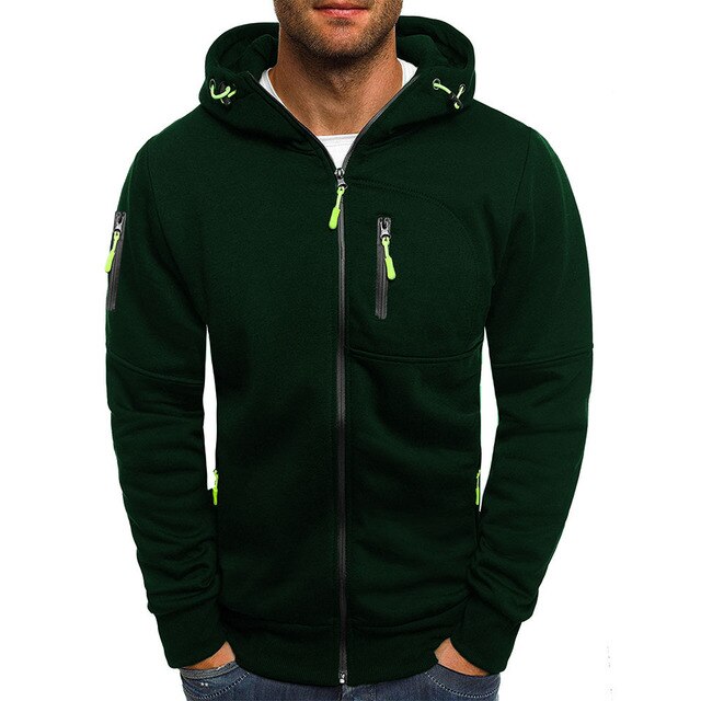 Giacca Hoodie Sportiva da Uomo