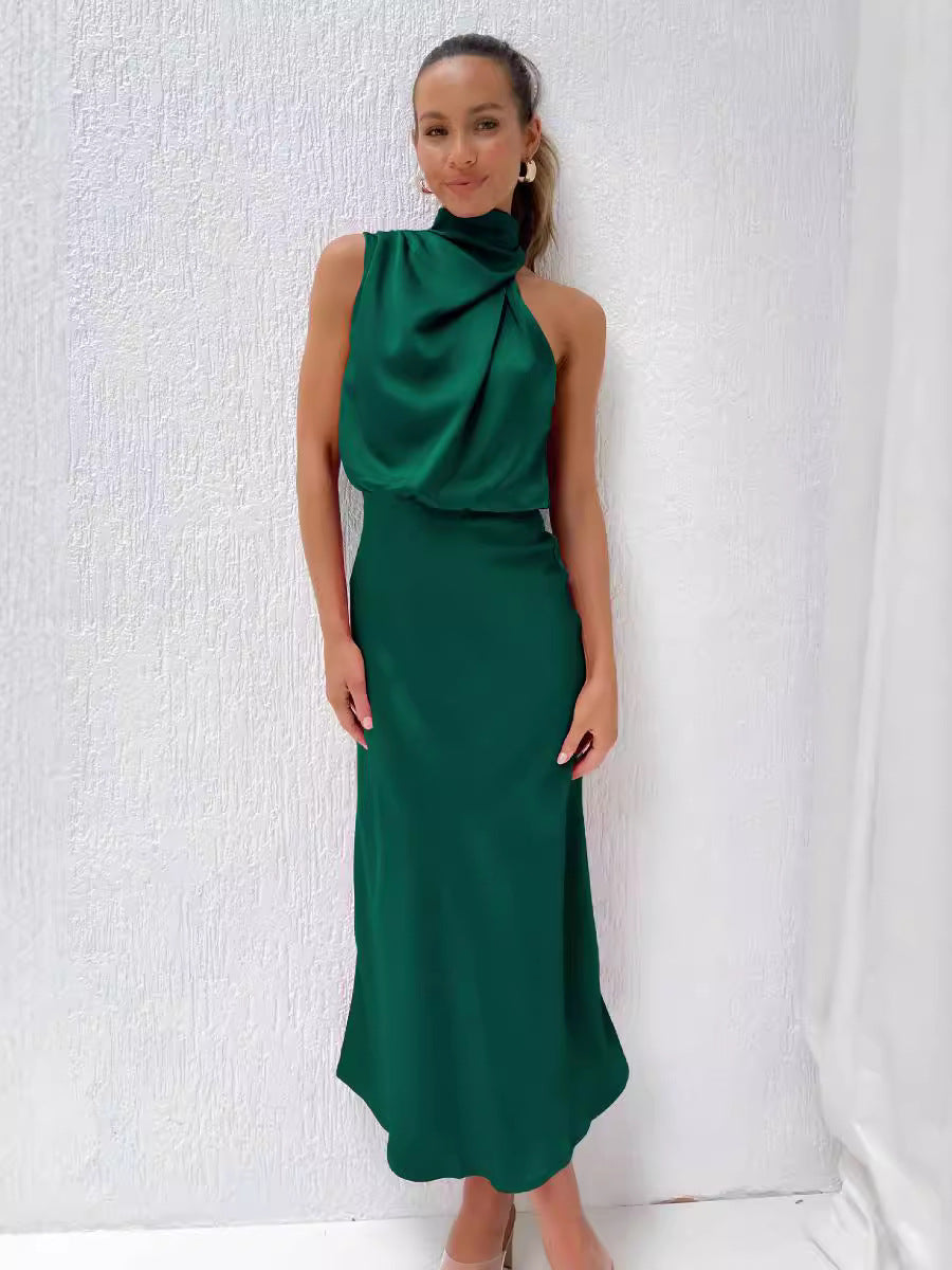 Lydia™ | Abito Lungo con Scollo a V all'Americana