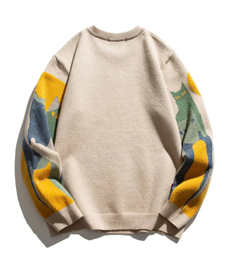 Maglione™ | Gatto al chiaro di luna