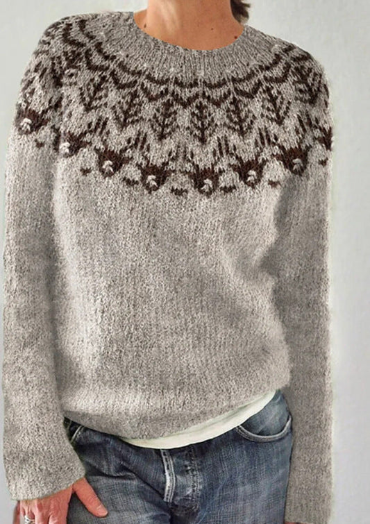 Maglione a Maniche Lunghe Crew Neck