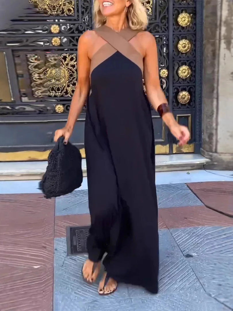 Nicole - Abito Estivo con Scollo incrociato Elegante
