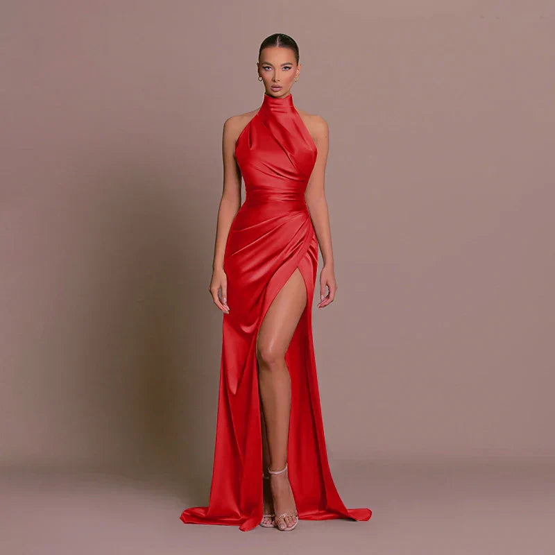 Livia | Abito Elegante con Spacco