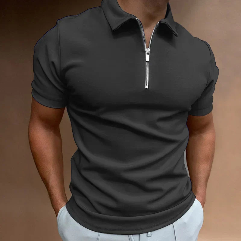 Cruz™ | Polo Classica con Zip