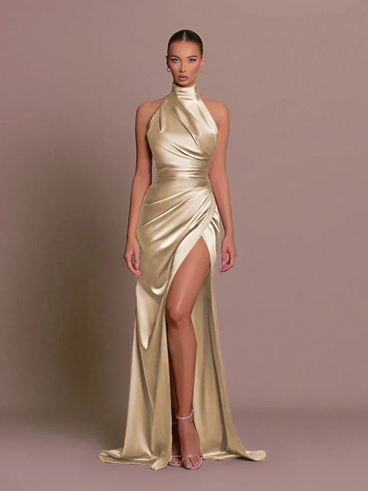 Livia | Abito Elegante con Spacco