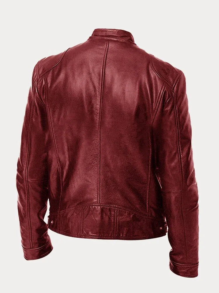Owen™ - Giacca in Pelle Casual e Stile