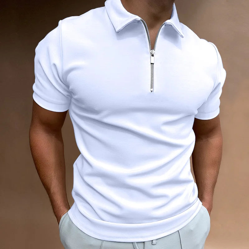 Cruz™ | Polo Classica con Zip