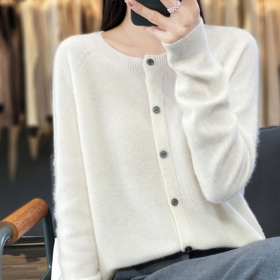 Mirella | Cardigan Confortevole con Bottoni