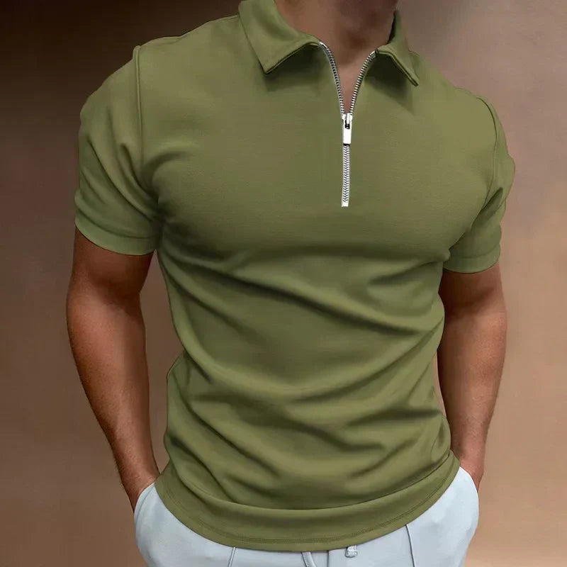Cruz™ | Polo Classica con Zip