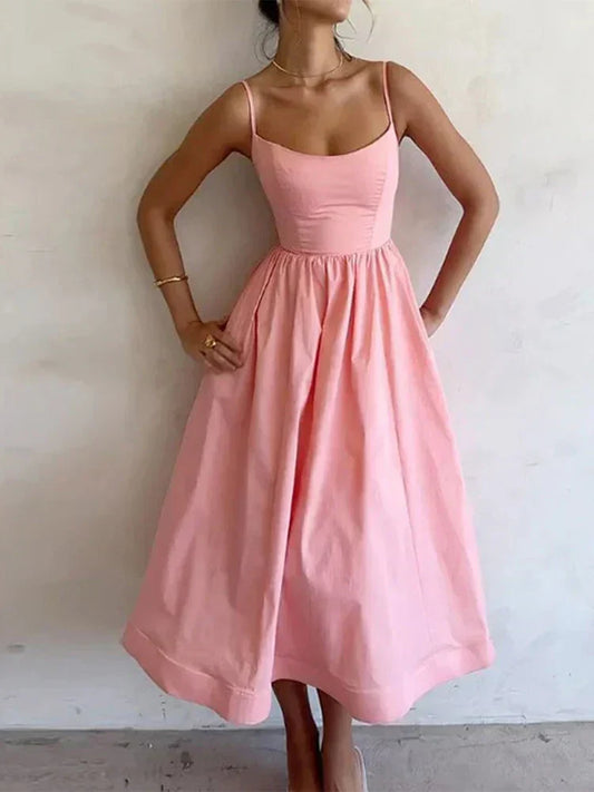 Delaney - Vestito a Campana con Vita Sottile