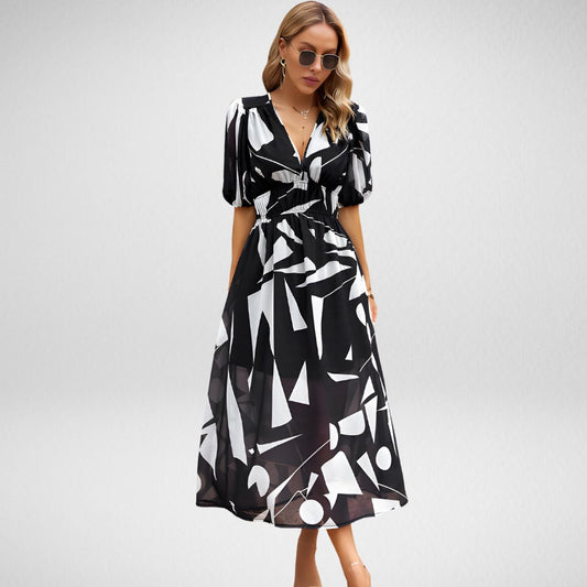 Johanna - Abito Casual con Scollo a V